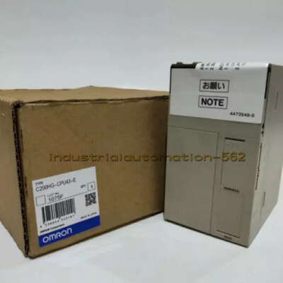 New Omron C200HG-CPU43-E PLC Module C200HGCPU43E In Box Expedited Ship 1PCS
