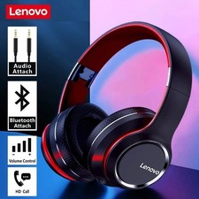 Lenovo HD200 Wireless Bluetooth Headphones Over-Ear Noise Cancelling HiFi Mic