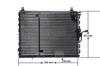 Kondensator Klimaanlage Mahle AC 150 000S FüR Mercedes W124 S124 Klasse C124 124
