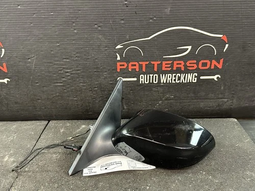 03-08 BMW Z4 FRONT POWER HEATED DRIVER LEFT SIDE VIEW DOOR MIRROR BLACK 668