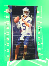Matt Moore 2007 Upper Deck Trilogy 7/33 NFL Rookie Card RC Cowboys #165 SSP. rookie card picture