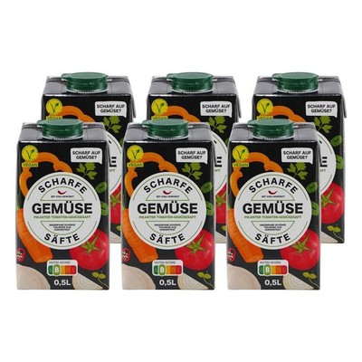 Scharfe Säfte Gemüse (12 x 0,5L)