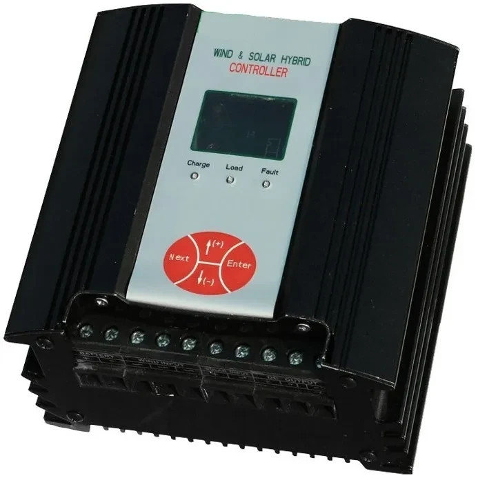 Régulateur hybride éolien solaire 600W pour éviter les pannes de batterie