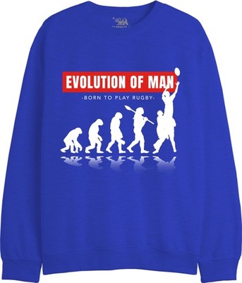Herren Sweatshirt REPUBLIC OF CALIFORNIA Uxrepczsw043 Königsblau Größe M