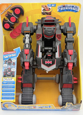 Imaginext DC Super Friends RC Transforming Batbot Batman Control Remoto SELLADO