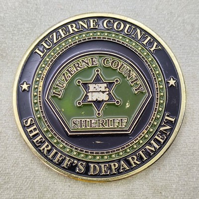 Luzerne County Sheriff's Department Pennsylvania Challenge Coin