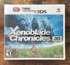 Xenoblade Chronicles 3D New Nintendo 3DS (plastic wrap worn, torn on one corner) image