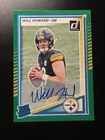 2025 Donruss Optic Will Howard Green (RAW)