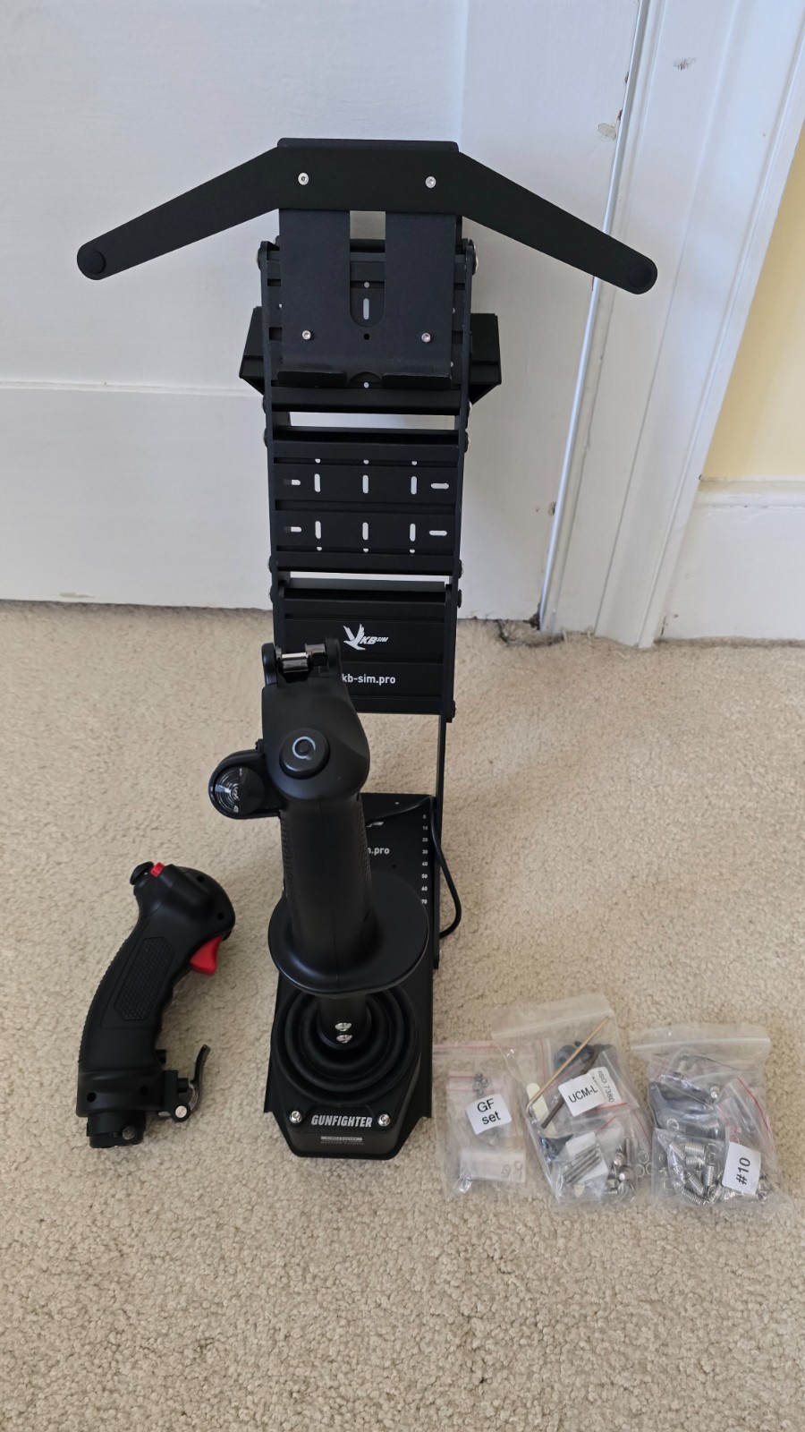 VKB Gunfighter IV Joystick with UCM and Extras