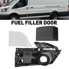 Fuel Filler Door +Gas Cover For Ford Transit Van 150 250 350 15-23 White