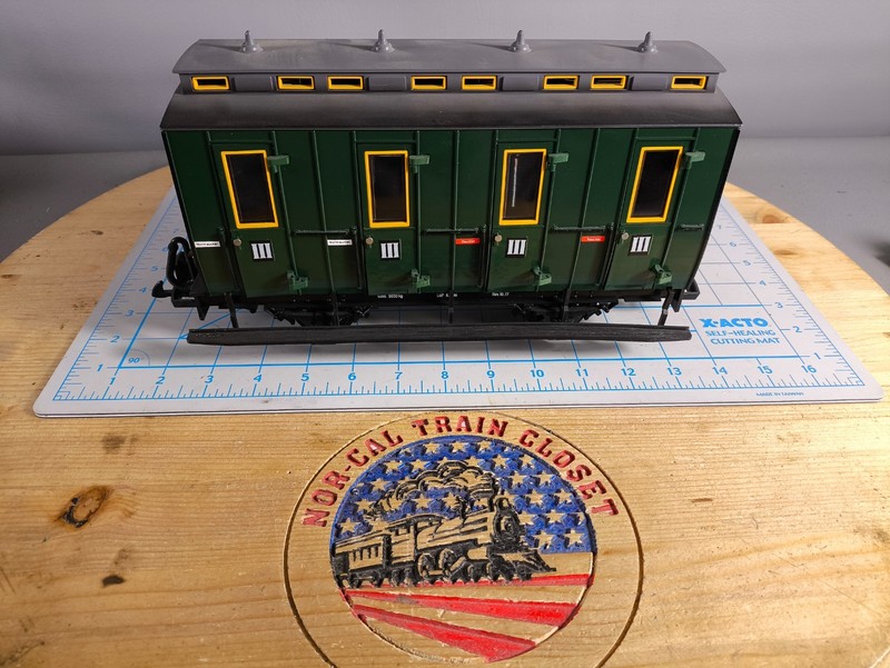 LGB G Gauge 4 Wheel Passenger Coach, no box lot# G83