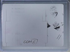 2011 Panini Dominion Mammoth Jerseys Printing Plate Black 1/1 Ben Scrivens 05fy