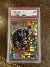1998-99 Bowman's Best Atomic Refractors Craig Janney 56/100 PSA 9 MT ~Lightning