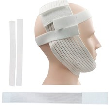 New Style Latex-Free Elastic Chin Support Chin Strap for CPAP Users Adjustable