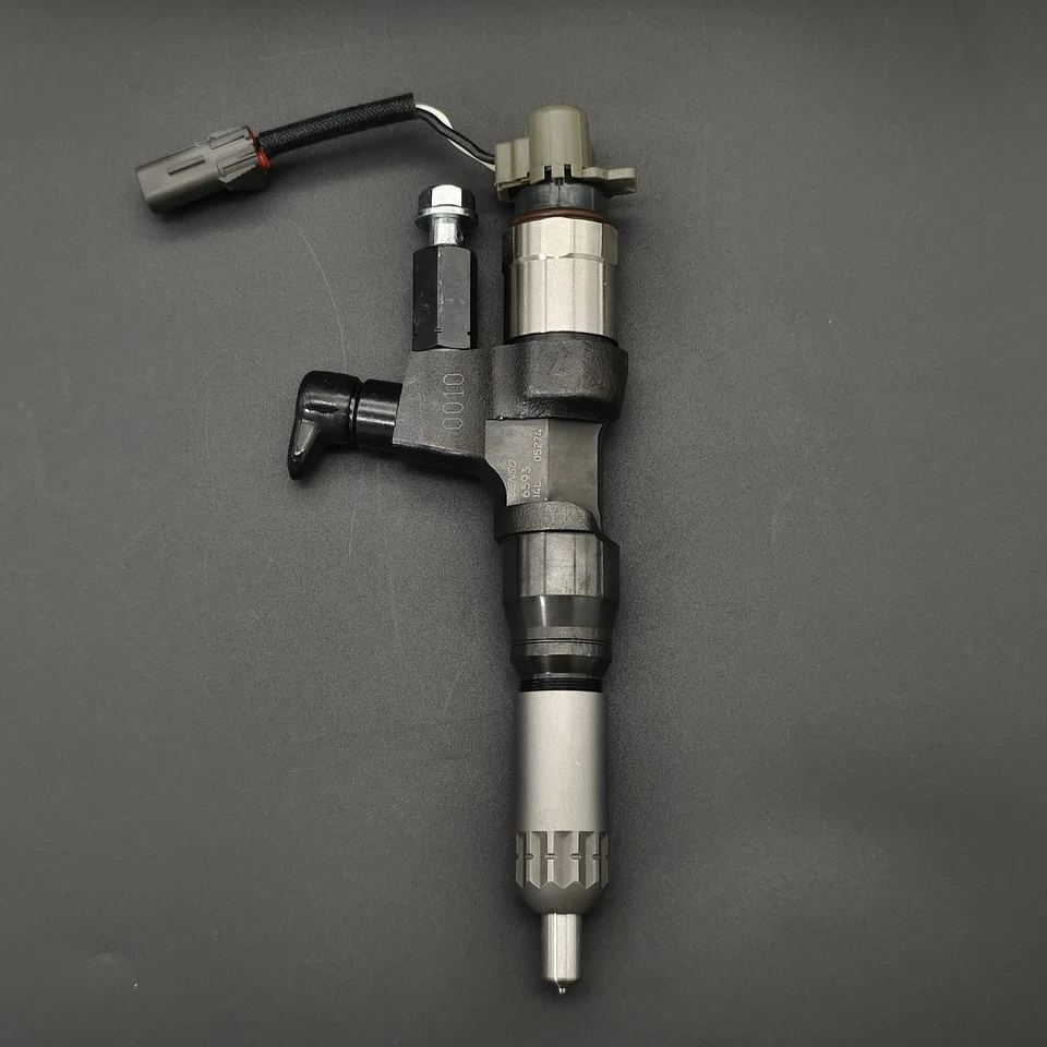 New 1x DENSO Fuel Injector 095000-6593 for Denso Hino J08E Kobelco SK330-8 SK350 — 第 4/4 张图片