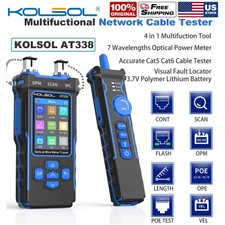 NF-8508 Network Cable Tester POE Test LAN Optical Wire Meter Power Meter Tester