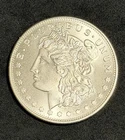 1 oz Silver Morgan Round .999 Fine, One Troy Ounce, Vintage No Reserve #001