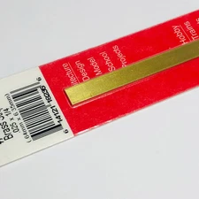 K&S 8235 Brass Strip 0.025" x 1/4" x 12"