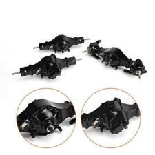 LESU 1/14 RC 6X6 Metal Axle Differential Lock for Tamiya Tractor Truck Car Model