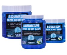 Aquarium Filter Boost Balls Bacteria Tap Quick Start Crystal Clear Water Fish