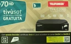 TVSAT SATELLITE HD DECODER WITH CARD ALREADY ACTIVATED TELEFUNKEN TFK-S2000
