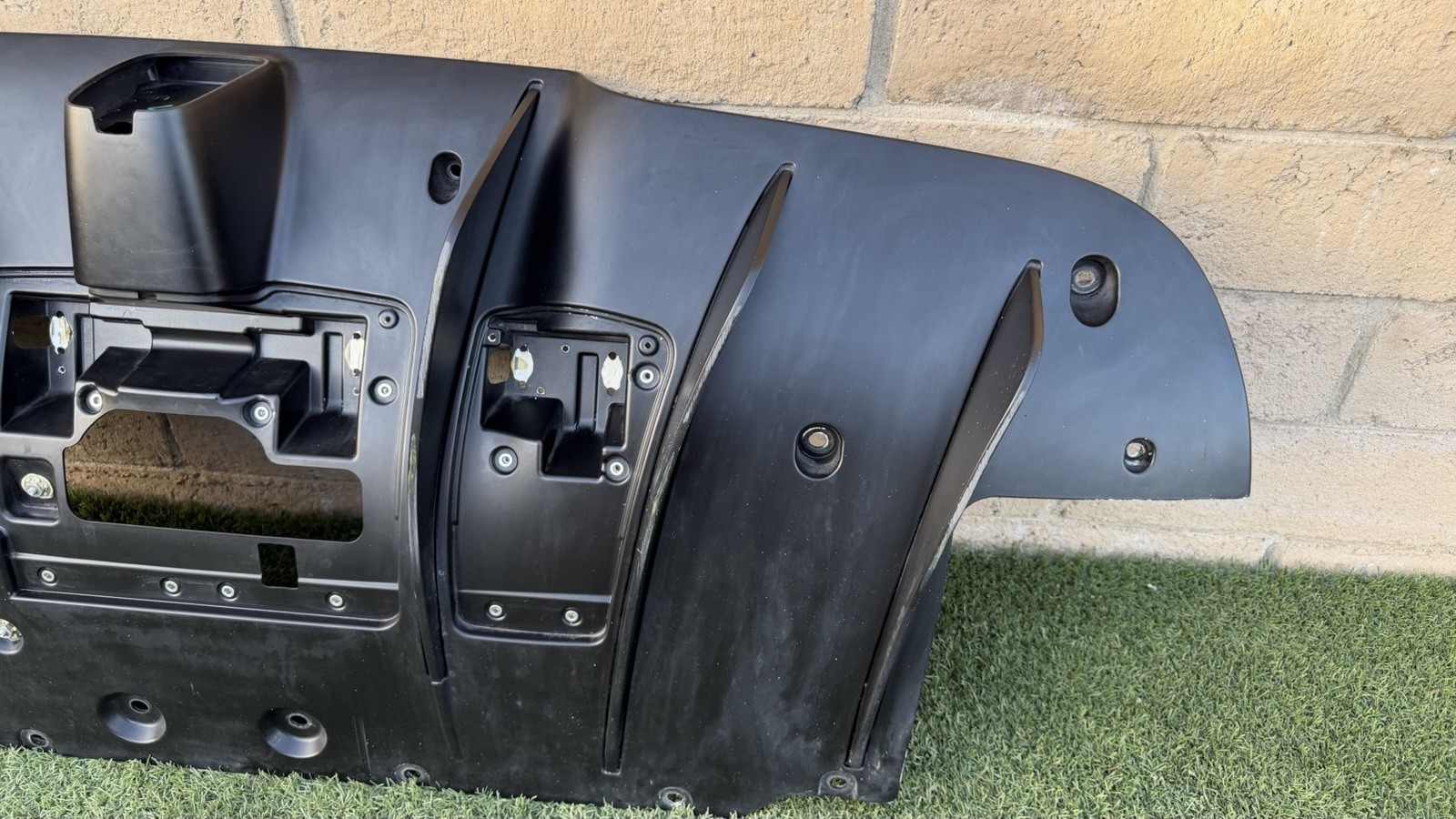 FERRARI 488 GTB REAR BUMPER LOWER DIFFUSER OEM