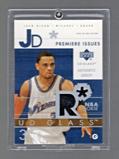 2002-03 Juan Dixon UD Glass #JD-P Premiere Issues Jersey Rookie Card Hard Case. rookie card picture