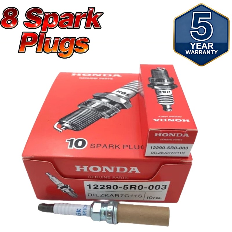 8x New Spark Plugs for ngk 2015-2018 Honda Fits 1.5 12290-5R0-003