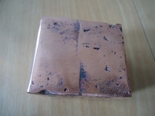 Kupfer Barren 1380g Cu99,5  reines Kupfer für Kupfer Gießen Millberry-Cu