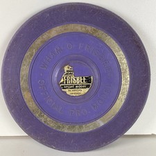 Wham-O Professional Frisbee 1965 Sport Model Purple Approx. 9"
