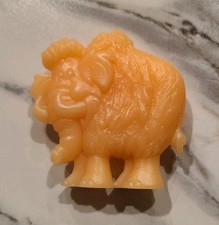 1pcs Fruity Pebbles Cereal Vintage PVC Mammoth Orange Color Change Minor Wear 