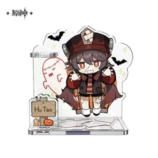 Genshin Impact Hu Tao Halloween Acrylic Stand
