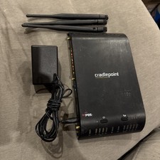 Cradlepoint MBR1400CP 5-Port Wireless N Router With Power And 3 Antenna