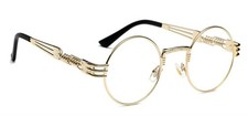 WebDeals - Round Circle Vintage Metal Sunglasses Eyeglasses Bold Design Decor...