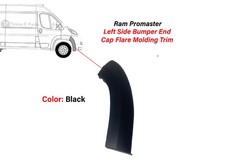 New Fits 2019-2022 Ram Promaster Right Front Bumper End Cap Flare Local Pickup