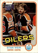 1981-82 O-Pee-Chee SET BREAK #124 Stan Weir NMMT