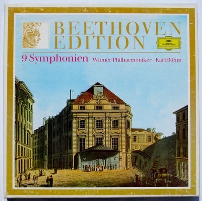 Beethoven Edition Vol.1, 9 Symphonies, Deutsche Grammophon, 8 LP box, Karl Böhm