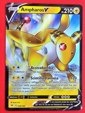 Carta Pokemon Ampharos V - Voltaggio Sfolgorante 049/185 Italiano