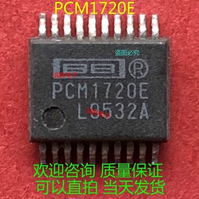 1PCS PCM1720E Stereo Audio DAC MPEG2/AC-3 COMPATIBLE SSOP20  #bv