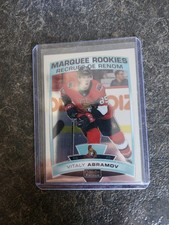 2019-20 O-Pee-Chee Platinum Marquee Rookie Vitaly Abramov Card# 189