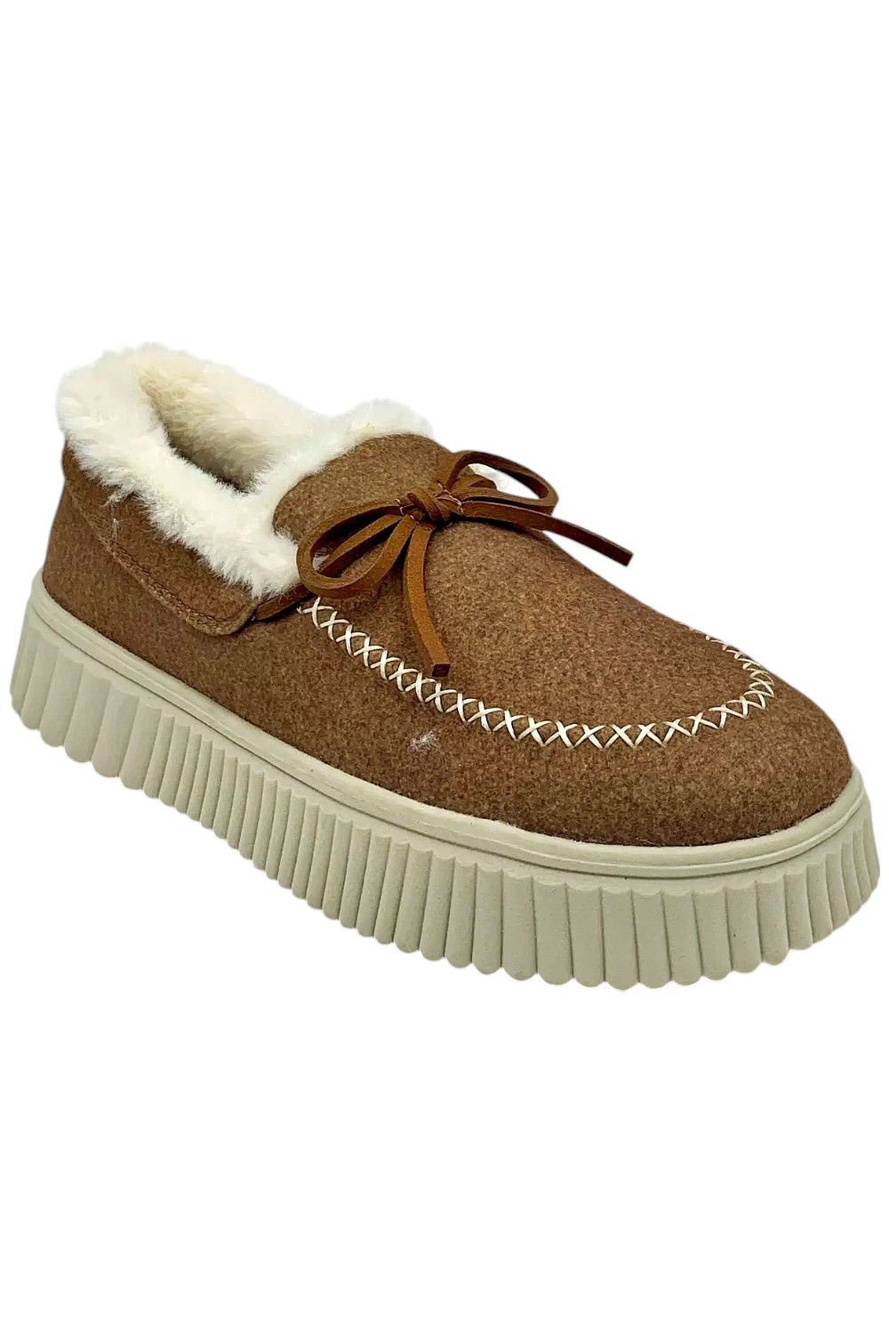 Мокасины Skechers Уютные тапочки на подкладке Уютные каштановые туфли Ojai 7990₽