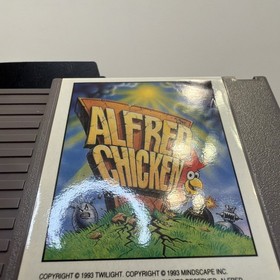 Alfred Chicken Nintendo Entertainment System NES Complete CIB +Protective Case