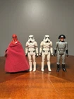 Vintage Star Wars 4 Figure LOT 1978 Stormtroopers, Royal Guard, Squad Leader