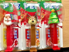 Christmas Winter Stars Pez Dispensers Various Characters MOC