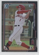2015 Bowman Draft Chrome Asia Exclusive Black Refractor Jared Foster #101 0a1