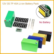 DIY 12V Lithium Battery Storage Box for 18650 Power Wall Holder Battery Pack