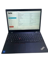 LENOVO THINKPAD L15 GEN 2 15.6" TOUCH CORE i7-1165G7 @ 2.80GHZ 8GB RAM NO SSD OS