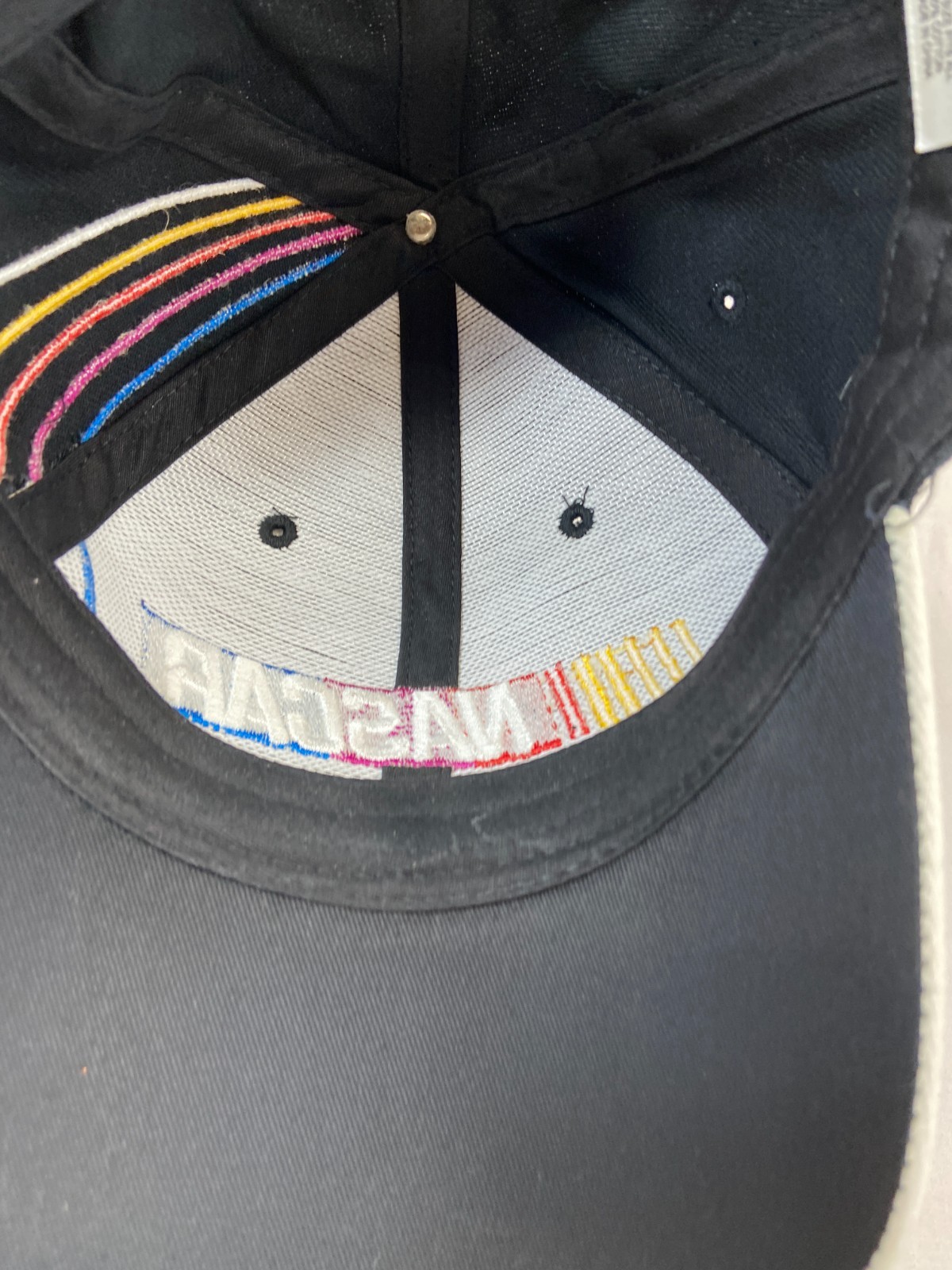 Nascar Baseball Cap Strapback Hat Multicolor Raci… - image 9