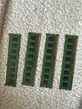 16GB (4x4GB) Micron DDR3 1600MHz PC3-12800U Desktop RAM Memory