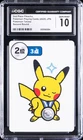 2025 POKEMON PLAYING CARDS JAPANESE  2ND PLACE PIKACHU CGC 10 GEM MINT